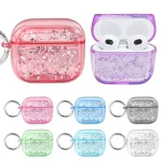 Silver Foil Epoxy Bluetooth Earphone Protective Case, For AirPods Pro - Image 2