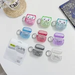 Silver Foil Epoxy Bluetooth Earphone Protective Case, For AirPods Pro - Image 7