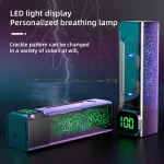 E50 Colorful Light Intelligent Digital Display Bluetooth Earphones - Image 7