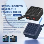 WK D50 Portable Mini Waterproof Bluetooth Speaker - Image 3