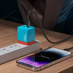 WK WP-U09 40W Dual USB-C/Type-C Interface Nitride Fast Charger - Image 4