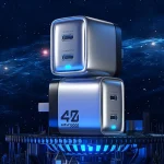 WK WP-U02 40W Dual USB-C / Type-C Interface Gallium Nitride Fast Charger - Image 2