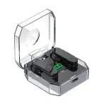 K30 Transparent Capsule Digital Display Touch Control Bluetooth Earphones, K30