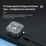 K30 Transparent Capsule Digital Display Touch Control Bluetooth Earphones, K30 - Image 7