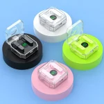 K30 Transparent Capsule Digital Display Touch Control Bluetooth Earphones, K30 - Image 9