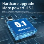 TG06 HIFI Level Intelligent Digital Display V5.1 Bluetooth Earphones, TG06 - Image 3
