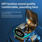TG06 HIFI Level Intelligent Digital Display V5.1 Bluetooth Earphones, TG06 - Image 6