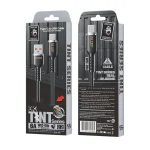 WK WDC-09a 6A USB to USB-C/Type-C Silicone Data Cable, Length: 1.2m, WDC-09a - Image 4