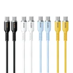 WK WDC-11 100W USB-C/Type-C to USB-C/Type-C Silicone Data Cable, Length: 1.2m, WDC-11 - Image 2