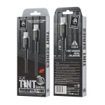 WK WDC-11 100W USB-C/Type-C to USB-C/Type-C Silicone Data Cable, Length: 1.2m, WDC-11 - Image 4