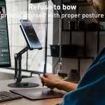 R-JUST HZ40 Mechanical Lift Tablet Desktop Stand, HZ40 - Image 4