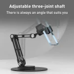 R-JUST HZ42 Clip Type Disc Rotating Phone Desktop Stand, HZ42 - Image 5