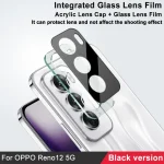 imak High Definition Integrated Glass Lens Film Black Version, For OPPO Reno12 Pro 5G China, For OPPO Reno12 5G Global, For OPPO Reno11 F 5G / F25 Pro 5G... - Image 2