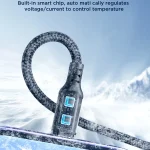 JOYROOM A18 3.5A USB to 8 Pin+USB-C/Type-C+Micro USB 3 in 1 Data Cable, 0.3m, 1.2m, 2m - Image 4