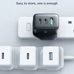 JOYRO0M JR-TCF10 32W Dual USB-C/Type-C+USB Fast Charger, US Plug, EU Plug, UK Plug - Image 6