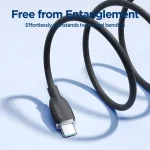 JOYROOM SA29-CC5 100W USB-C/Type-C to USB-C/Type-C Liquid Silicone Fast Charging Data Cable, Length: 1.2m, Type-C to Type-C (1.2m) - Image 3