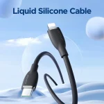 JOYROOM SA29-CL3 30W USB-C/Type-C to 8 Pin Liquid Silicone Fast Charging Data Cable, Length: 1.2m, Type-C to 8 Pin (1.2m) - Image 2