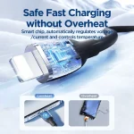 JOYROOM SA29-CL3 30W USB-C/Type-C to 8 Pin Liquid Silicone Fast Charging Data Cable, Length: 1.2m, Type-C to 8 Pin (1.2m) - Image 4