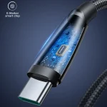 JOYROOM SA31-CC5 240W USB-C/Type-C to USB-C/Type-C Fast Charge Data Cable, Length: 1.2m, Type-C to Type-C - Image 2