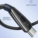 JOYROOM SA31-CC5 240W USB-C/Type-C to USB-C/Type-C Fast Charge Data Cable, Length: 1.2m, Type-C to Type-C - Image 3