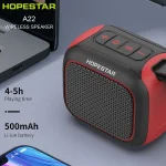 HOPESTAR A22 IPX6 Waterproof Portable Bluetooth Speaker Outdoor Subwoofer - Image 6