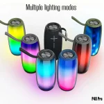 HOPESTAR P40 Pro IPX6 Waterproof RGB Light Wireless Bluetooth Speaker - Image 2