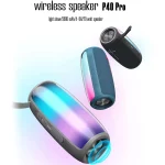 HOPESTAR P40 Pro IPX6 Waterproof RGB Light Wireless Bluetooth Speaker - Image 3