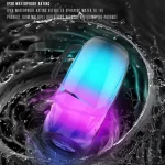 HOPESTAR P40 Pro IPX6 Waterproof RGB Light Wireless Bluetooth Speaker - Image 6