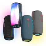 HOPESTAR P50 IPX6 Waterproof Outdoor Portable RGB Light Bluetooth Speaker, P50 - Image 2