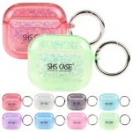 Flash Diamond Epoxy Bluetooth Earphone Protective Case, For AirPods Pro 2, For AirPods 3 - Image 2