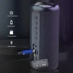 Zealot S46 TWS Portable Wireless Bluetooth Speaker with Colorful Light - Image 3