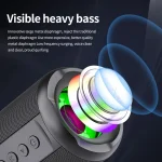 Zealot S46 TWS Portable Wireless Bluetooth Speaker with Colorful Light - Image 5