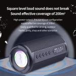 Zealot S46 TWS Portable Wireless Bluetooth Speaker with Colorful Light - Image 6