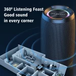 Zealot S49 Outdoor Portable Wireless Bluetooth Speaker with RGB Light, S49 - Image 4