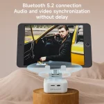 Zealot Z7 2 in 1 Foldable Phone Holder with Wireless Bluetooth Speaker - Image 3