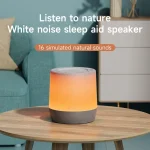 Zealot Z6 3 in 1 White Noise Sleep Aid Bluetooth Speaker with Night Light Function, Z6 - Image 3