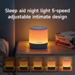 Zealot Z6 3 in 1 White Noise Sleep Aid Bluetooth Speaker with Night Light Function, Z6 - Image 7