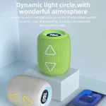 T&G TG655 Outdoor Portable TWS Wireless Bluetooth Speaker LED Light Stereo Subwoofer - Image 5