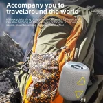 T&G TG655 Outdoor Portable TWS Wireless Bluetooth Speaker LED Light Stereo Subwoofer - Image 7