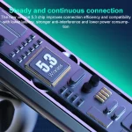 WK V07 Vanguard Series Starshards Wireless Bluetooth Earphone, V07 (Black), V07 (Yellow) - Image 2