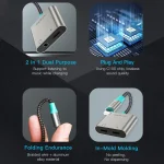 TOTU AD-3 8 Pin to 3.5mm Audio Adapter - Image 3