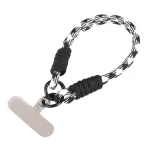 Dopamine Color Double Buckle Twist Rope Short Lanyard - Image 6
