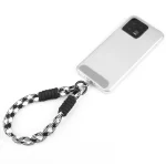 Dopamine Color Double Buckle Twist Rope Short Lanyard - Image 2