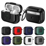 TPU + PC Wireless Earphones Case with Magnetic Switch, For AirPods Pro, For AirPods 2 / 1 - Image 2