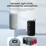 T&G TG-656 Portable Wireless 3D Stereo Subwoofer Bluetooth Speaker Support FM / LED Atmosphere Light, TG-656 - Image 2