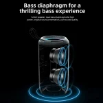 T&G TG-656 Portable Wireless 3D Stereo Subwoofer Bluetooth Speaker Support FM / LED Atmosphere Light, TG-656 - Image 3