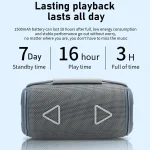 T&G TG-657 Portable Wireless 3D Stereo Subwoofer Bluetooth Speaker Support FM / LED Atmosphere Light, TG-657 - Image 4