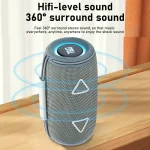 T&G TG-657 Portable Wireless 3D Stereo Subwoofer Bluetooth Speaker Support FM / LED Atmosphere Light, TG-657 - Image 6