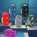 T&G TG-657 Portable Wireless 3D Stereo Subwoofer Bluetooth Speaker Support FM / LED Atmosphere Light, TG-657 - Image 7