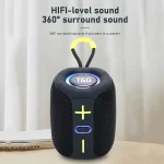 T&G TG-658 Outdoor USB High Power 8W Heavy Bass Wireless Bluetooth Speaker, TG-658 - Image 3